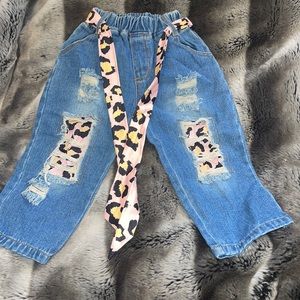 Little girl jeans